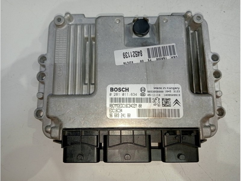 Recambio de centralita motor uce para peugeot 307 berlina (s2) x-line referencia OEM IAM 9660324180 0281011634 9653958980