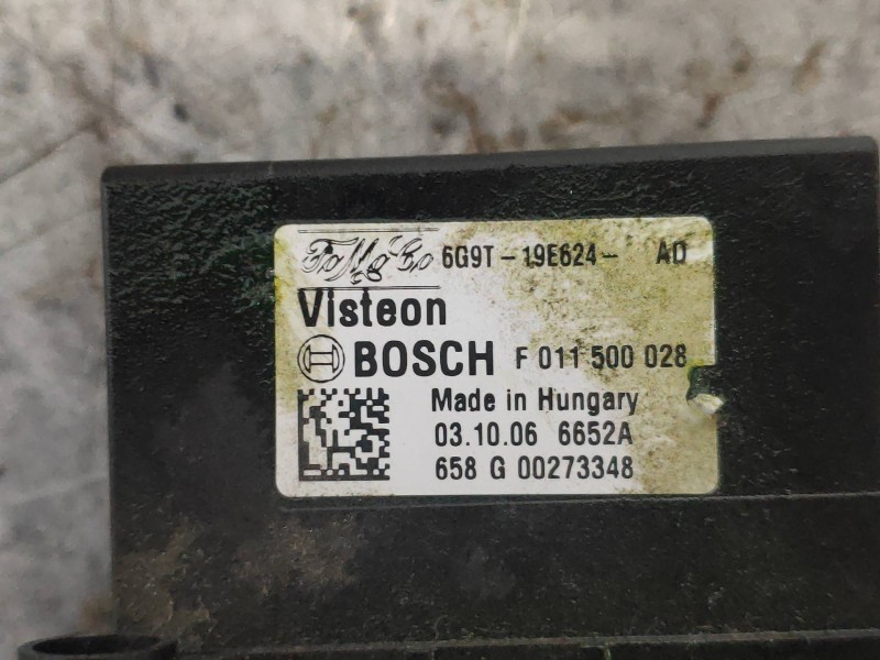 Recambio de resistencia calefaccion para ford s-max (ca1) trend referencia OEM IAM 6G9T19E624AD F011500028 