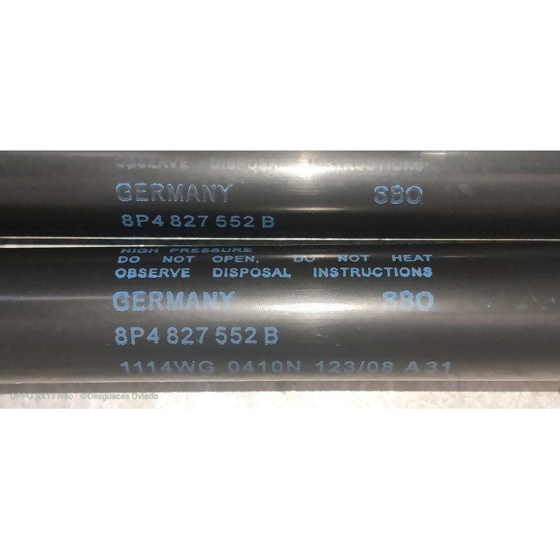 Recambio de amortiguadores maletero / porton para audi a3 sportback (8p) 2.0 tdi limited edition (103kw) referencia OEM IAM 8P48