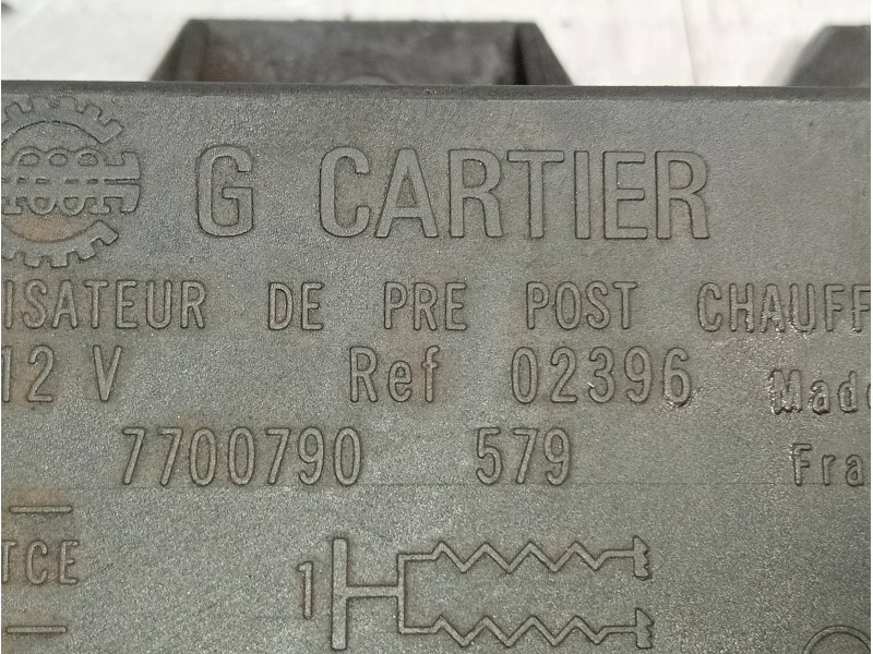 Recambio de caja precalentamiento para renault espace (j63) 2.1 td helios referencia OEM IAM 7700790579 02396 