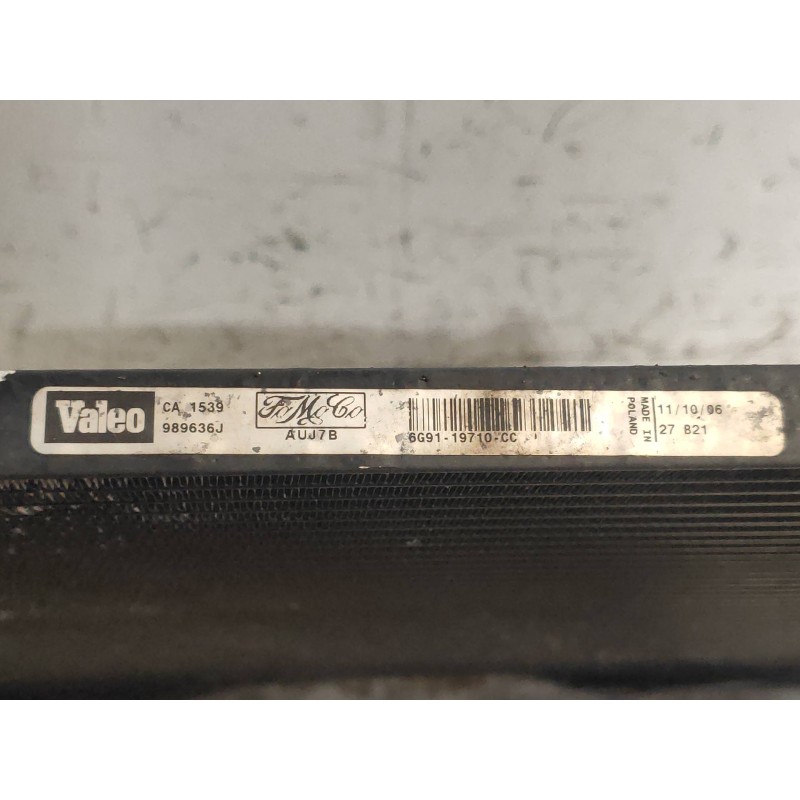 Recambio de condensador / radiador aire acondicionado para ford s-max (ca1) trend referencia OEM IAM 6G9119710CC 989636J 