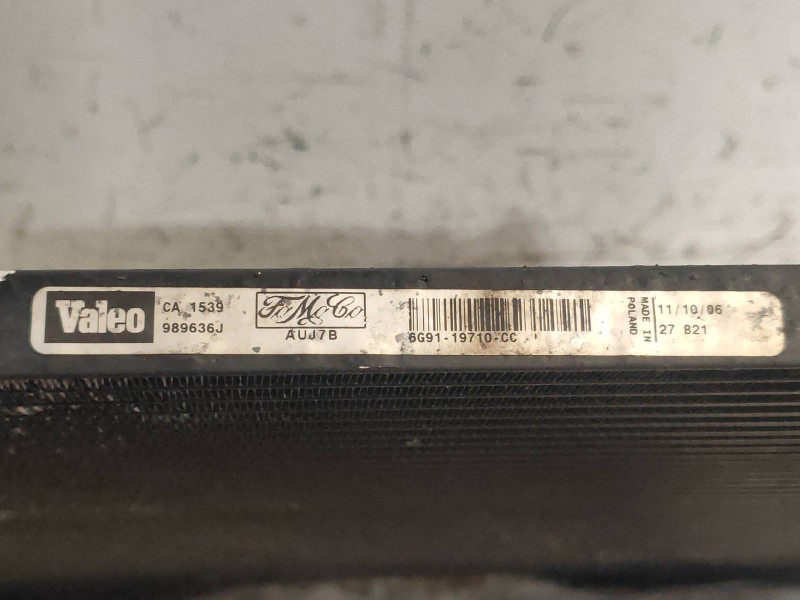 Recambio de condensador / radiador aire acondicionado para ford s-max (ca1) trend referencia OEM IAM 6G9119710CC 989636J 