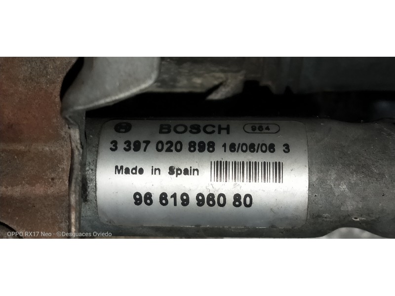 Recambio de motor limpia delantero para citroen c6 básico referencia OEM IAM 9661996080 0390241988 