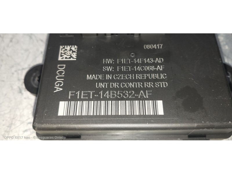 Recambio de modulo electronico para ford focus lim. st-line referencia OEM IAM F1ET14B532AF F1ET14F143AD F1ET14C068AF 