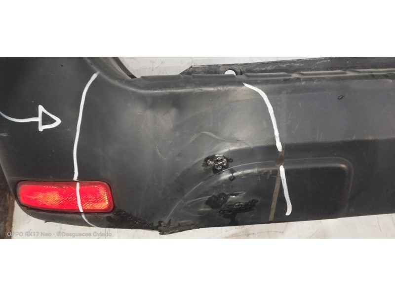 Recambio de paragolpes trasero para dacia dokker ambiance referencia OEM IAM   