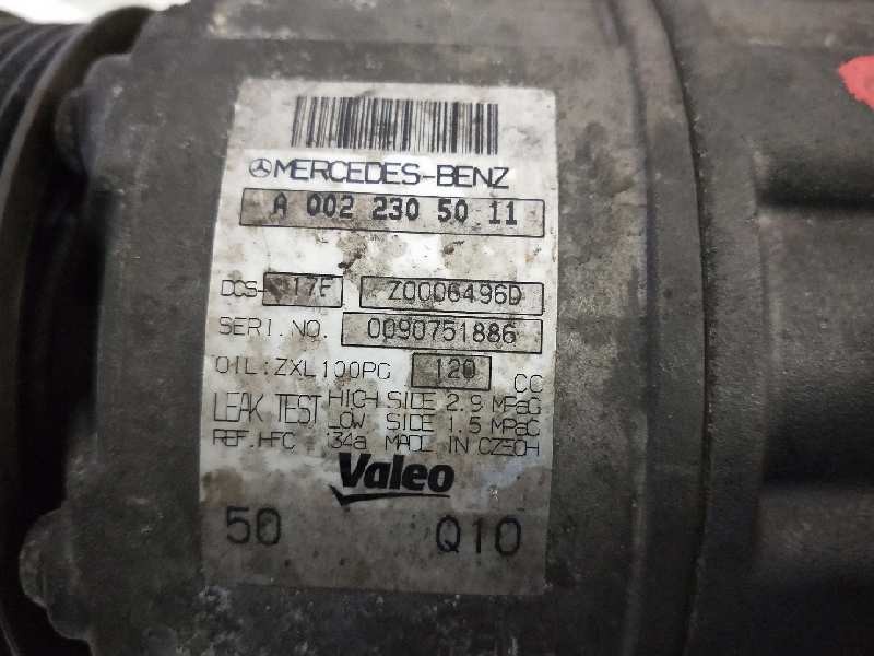 Recambio de compresor aire acondicionado para mercedes clase c (w204) berlina c 220 cdi blueefficiency (204.002) referencia OEM 
