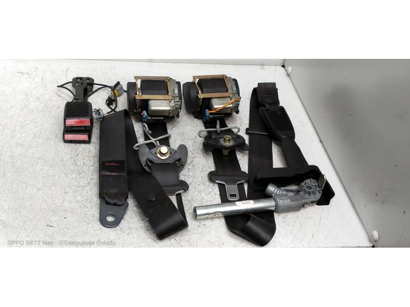 Recambio de juego cinturones delantero para citroen c6 básico referencia OEM IAM 96500575XX 96500578XX 