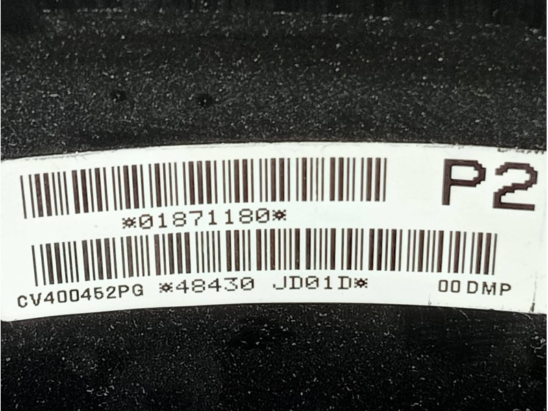 Recambio de volante para nissan qashqai (j10) acenta referencia OEM IAM 01871180 CV400452PG 48430JD01D