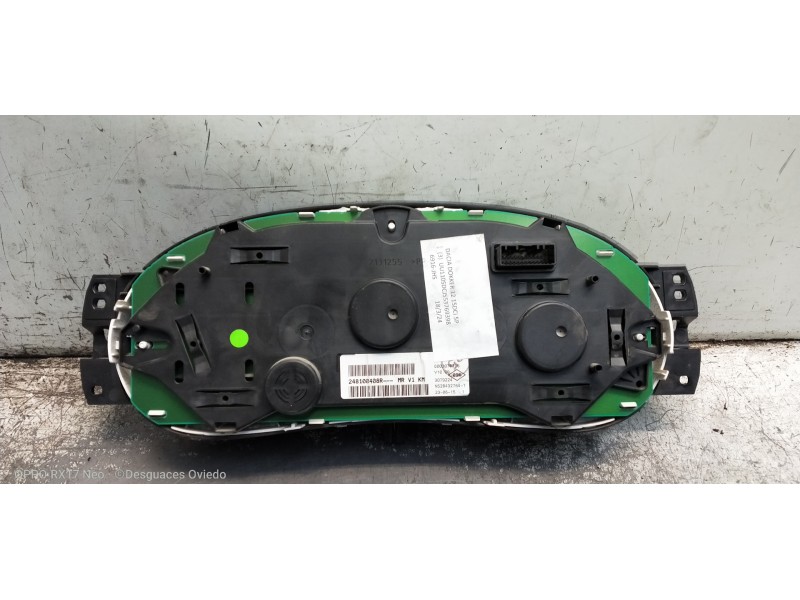 Recambio de cuadro instrumentos para dacia dokker ambiance referencia OEM IAM 248100408R  