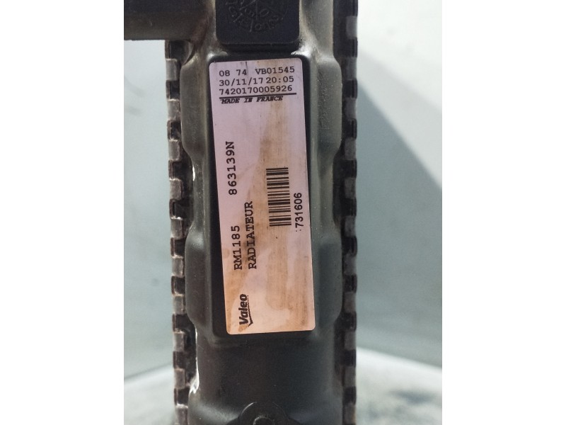 Recambio de radiador agua para volkswagen golf iv berlina (1j1) conceptline referencia OEM IAM 731606  