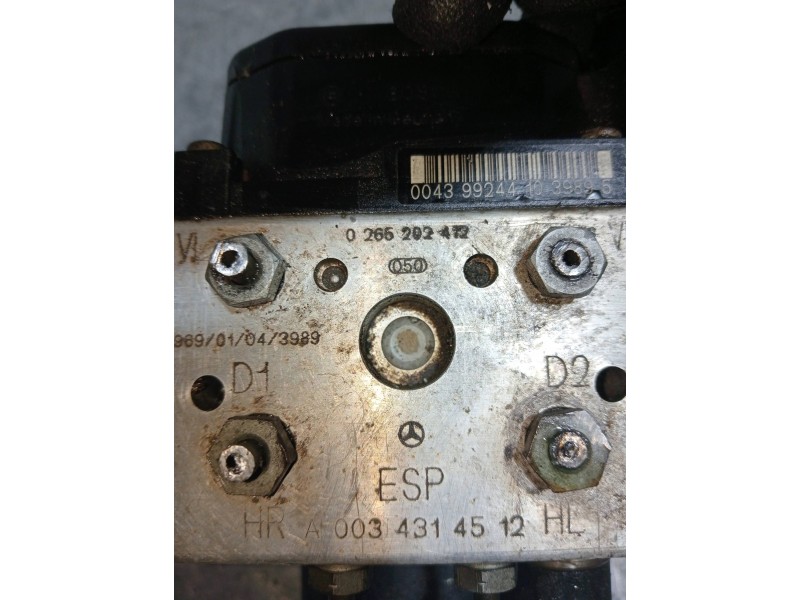 Recambio de abs para mercedes clase a (w168) 170 cdi (168.008) referencia OEM IAM 0265202412 A0034314512 