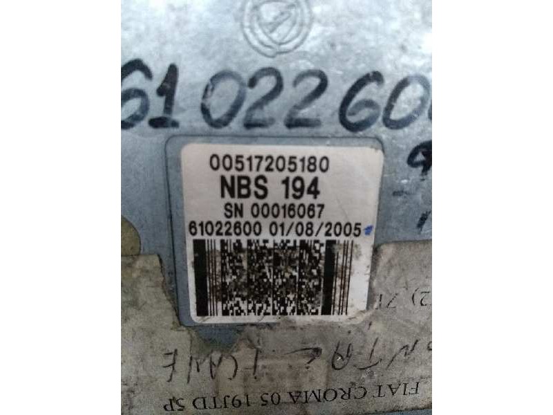 Recambio de modulo electronico para fiat croma (194) referencia OEM IAM 00517205180 61022600 NBS194