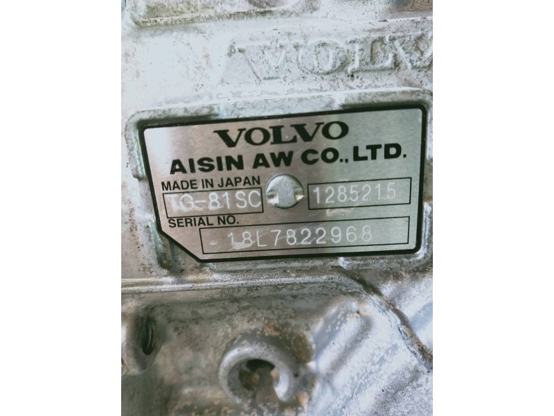 Recambio de caja cambios para volvo v60 cross country pro awd referencia OEM IAM TG81SC 1285215 18L7822968 AUTOMATICO