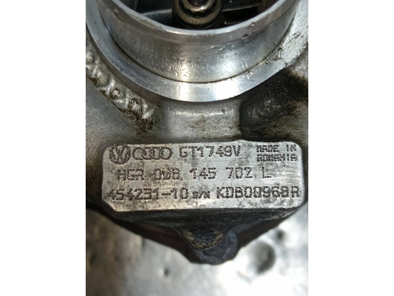 Recambio de turbocompresor para skoda superb (3u4) classic referencia OEM IAM 038145702L 45423110 
