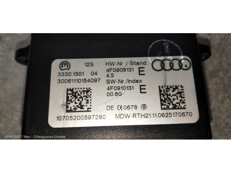 Recambio de conmutador de arranque para audi a6 allroad quattro (4fh) referencia OEM IAM 4F0909131E 4F0910131E 