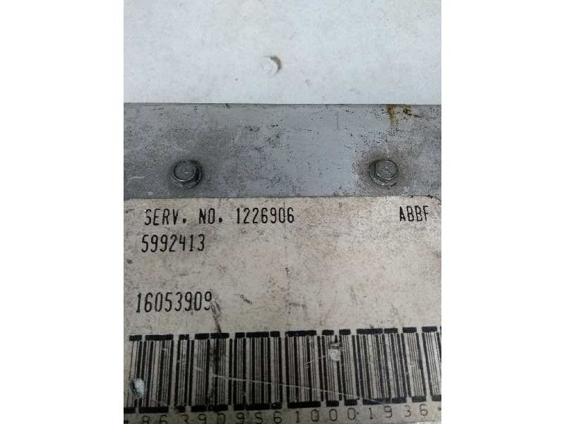 Recambio de centralita motor uce para fiat regata berlina 70 es referencia OEM IAM 1226906 5992413 ABBF
