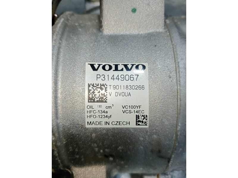 Recambio de compresor aire acondicionado para volvo v60 cross country pro awd referencia OEM IAM P31449067  
