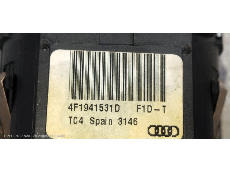 Recambio de mando luces para audi a6 allroad quattro (4fh) referencia OEM IAM 4F1941531D  