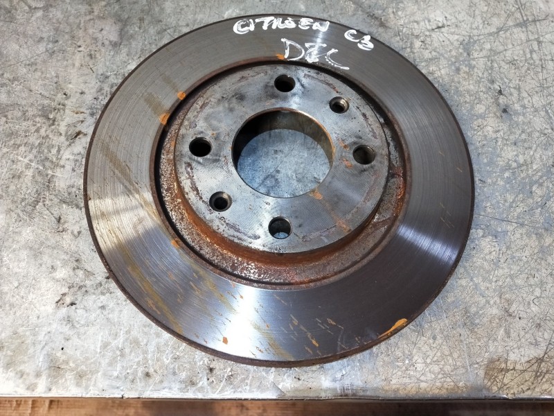 Recambio de disco freno delantero para citroen c3 hdi 70 collection referencia OEM IAM   
