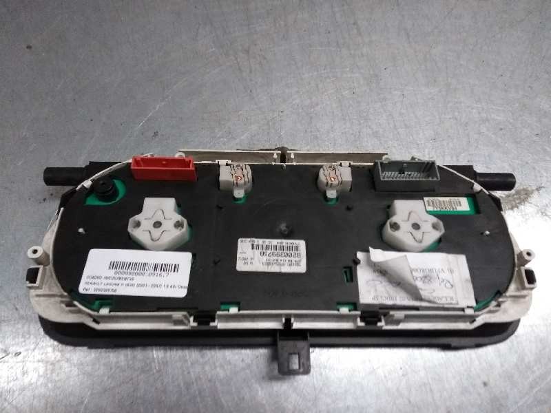 Recambio de cuadro instrumentos para renault laguna ii (bg0) 1.9 dci diesel referencia OEM IAM 8200399758 501018550083  Recambio de cuadro instrumentos para renault laguna ii (bg0) 1.9 dci diesel referencia OEM IAM 8200399758 501018550083
