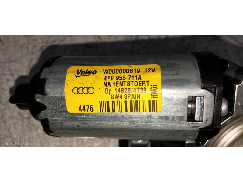 Recambio de motor limpia trasero para audi a6 allroad quattro (4fh) referencia OEM IAM 4F9955711A W000000619 