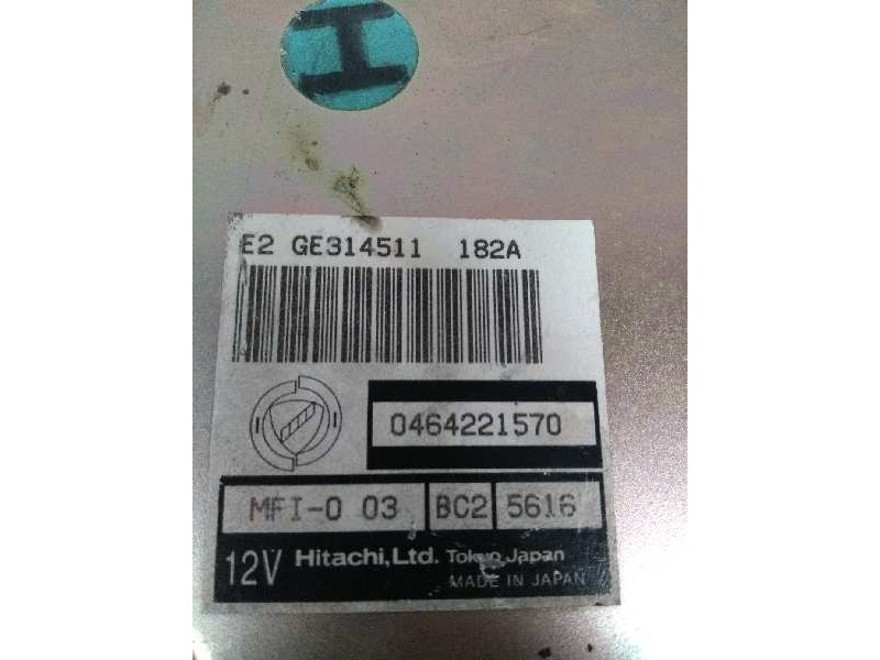 Recambio de centralita motor uce para fiat brava (182) 1.8 16v cat referencia OEM IAM 0464221570 GE314511 