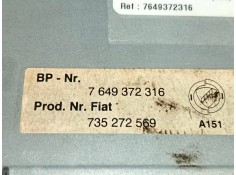 Recambio de sistema audio / radio cd para fiat punto berlina (188) 1.9 d (i) referencia OEM IAM 7649372316 735272569  2