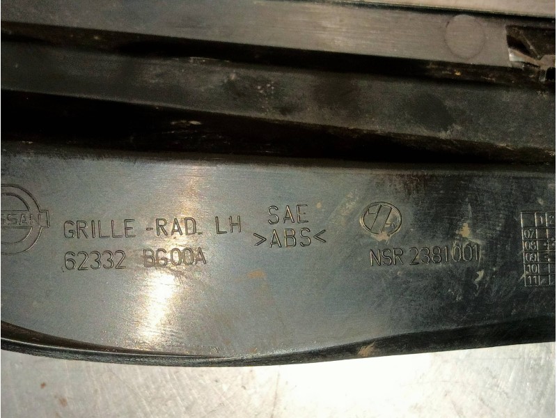 Recambio de piloto delantero izquierdo para nissan micra (k12e) city (d) referencia OEM IAM 62332BG00A NSR2381001 