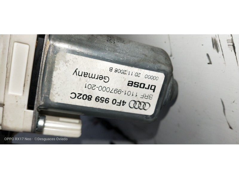 Recambio de elevalunas trasero derecho para audi a6 allroad quattro (4fh) referencia OEM IAM 4F0839462B 4F0959802C 
