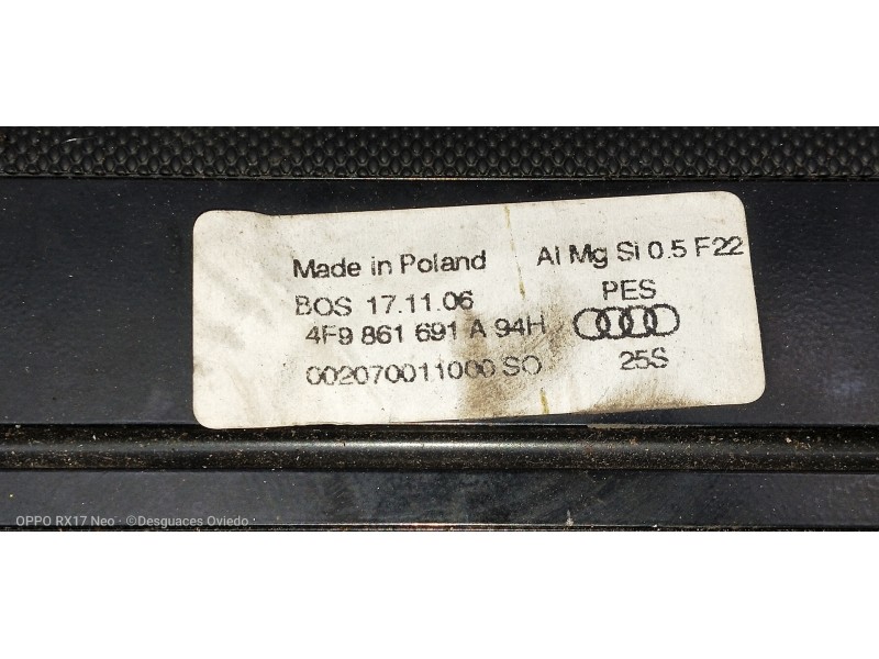 Recambio de bandeja trasera para audi a6 allroad quattro (4fh) referencia OEM IAM 4F9861691A  