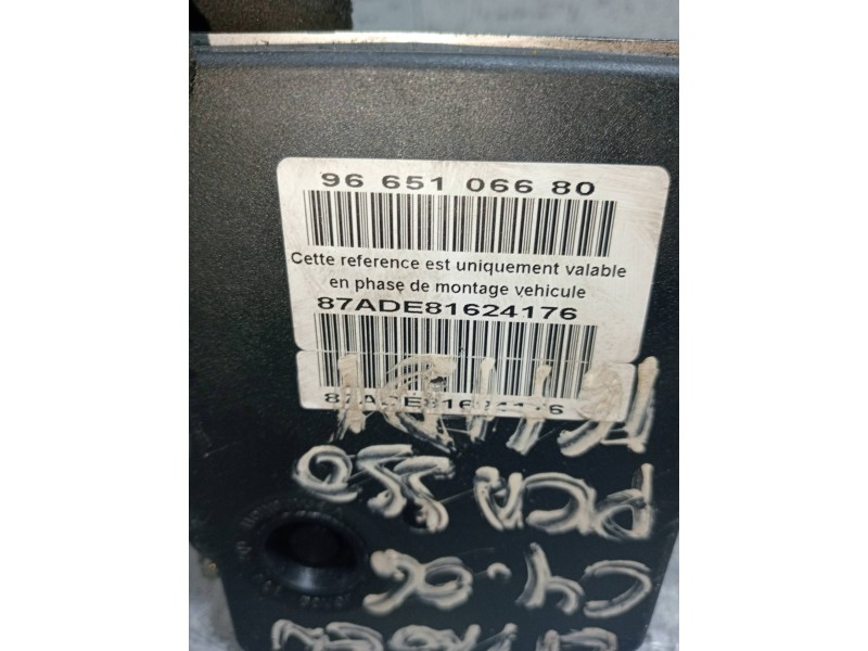 Recambio de abs para citroen c4 picasso exclusive referencia OEM IAM 0265230289 9660934580 