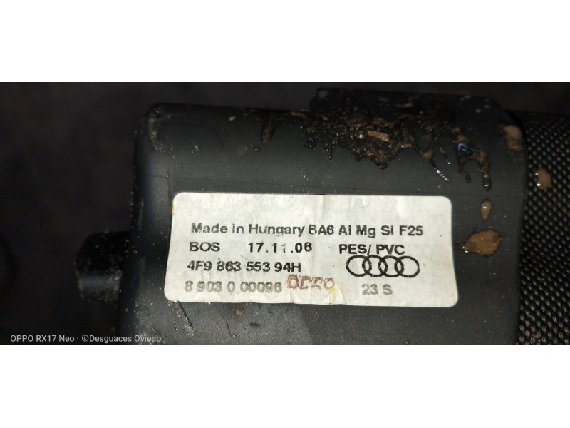 Recambio de bandeja trasera para audi a6 allroad quattro (4fh) referencia OEM IAM 4F9863553  