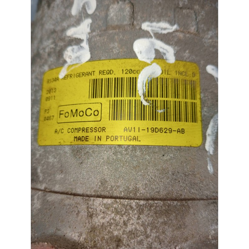 Recambio de compresor aire acondicionado para ford fiesta (ccn) 1.25 16v cat referencia OEM IAM AV1119D629AB  
