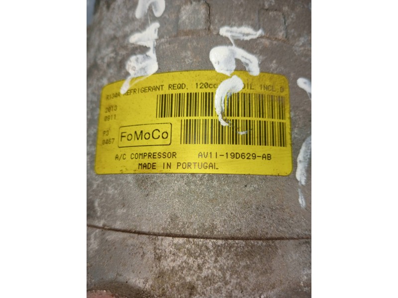 Recambio de compresor aire acondicionado para ford fiesta (ccn) 1.25 16v cat referencia OEM IAM AV1119D629AB  