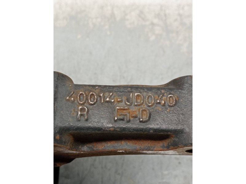 Recambio de mangueta delantera derecha para nissan qashqai (j10) acenta referencia OEM IAM 40014JD040  