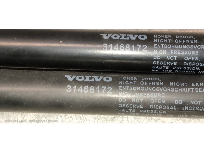Recambio de amortiguadores capo para volvo v60 cross country pro awd referencia OEM IAM 31468172  