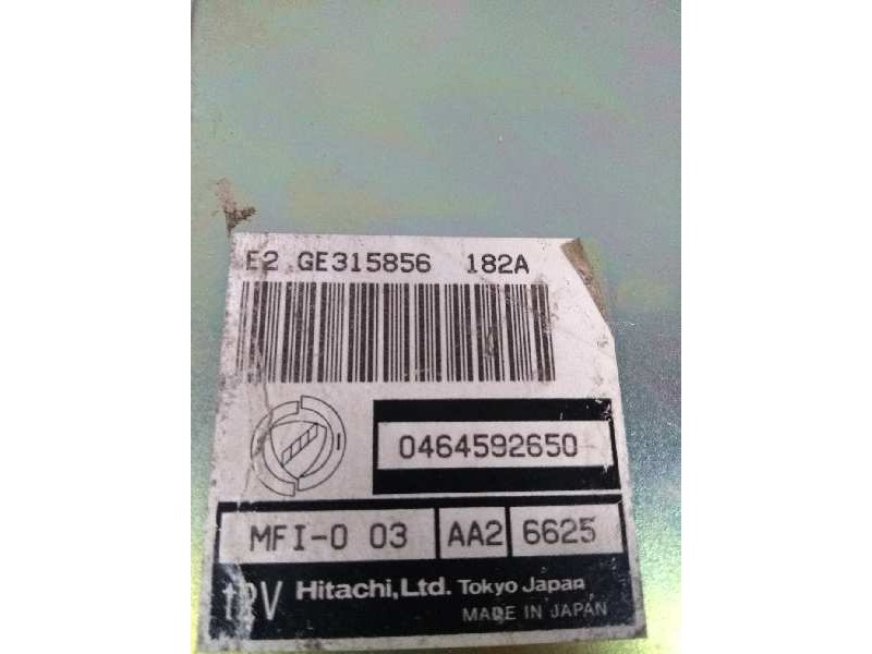 Recambio de centralita motor uce para fiat bravo (182) referencia OEM IAM 0464592650 GE315856  Recambio de centralita motor uce para fiat bravo (182) referencia OEM IAM 0464592650 GE315856