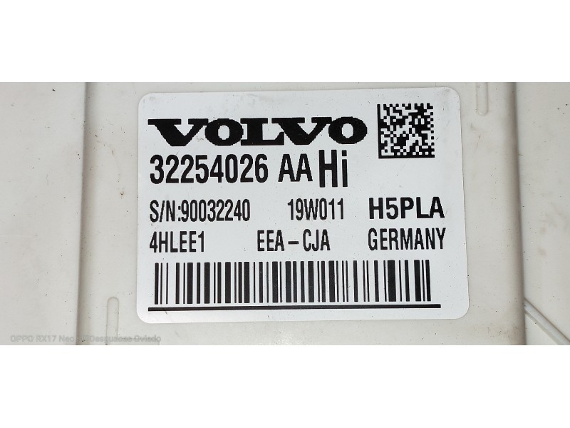 Recambio de modulo electronico para volvo v60 cross country pro awd referencia OEM IAM 32254026AA  