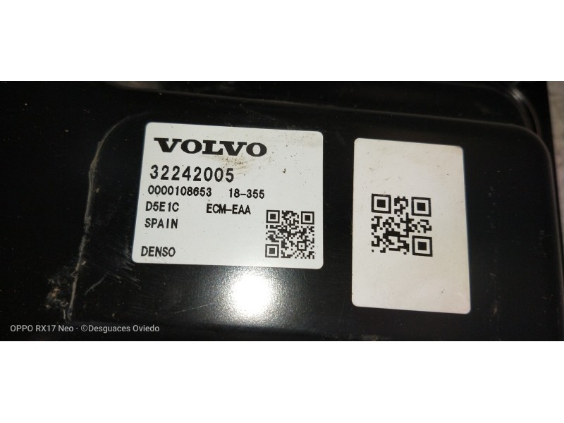 Recambio de centralita motor uce para volvo v60 cross country pro awd referencia OEM IAM 32242005  