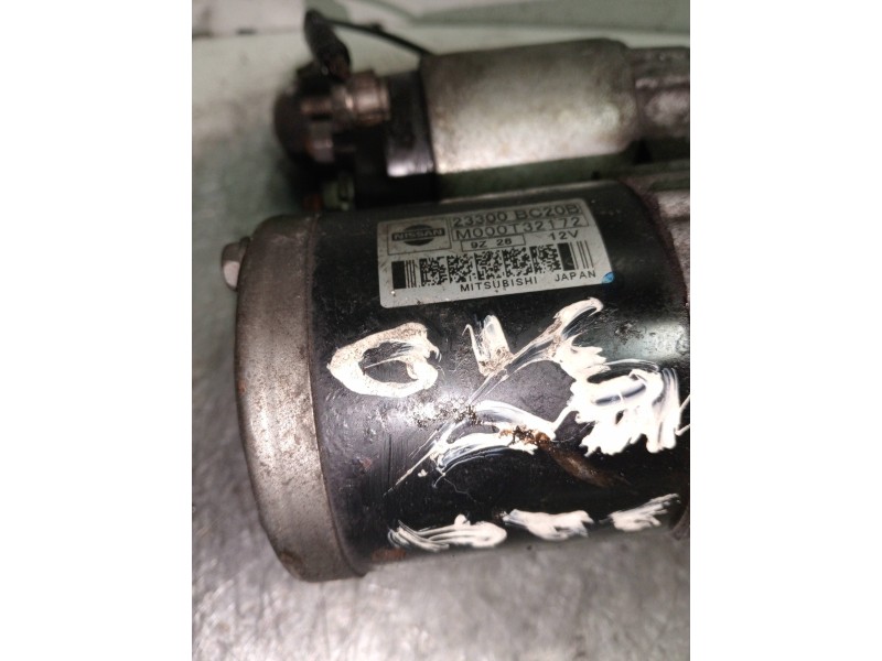 Recambio de motor arranque para nissan qashqai (j10) acenta referencia OEM IAM 23300BC20B  