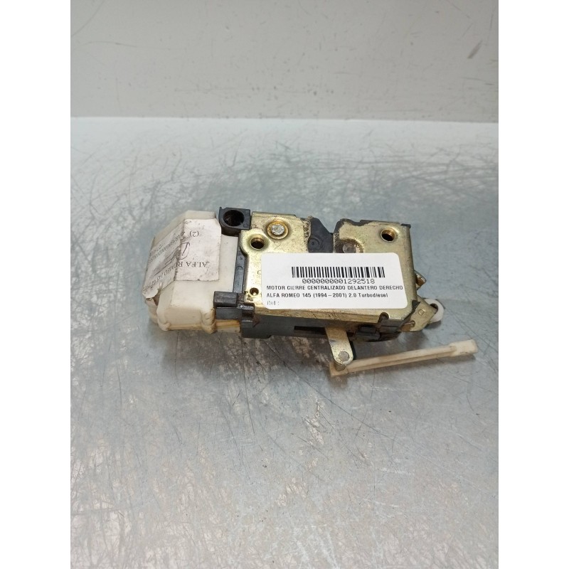 Recambio de motor cierre centralizado delantero derecho para alfa romeo 145 2.0 turbodiesel referencia OEM IAM   3P