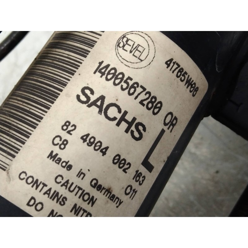 Recambio de amortiguador delantero izquierdo para fiat scudo combi (272) 2.0 16v jtdm cat referencia OEM IAM 824904002163  