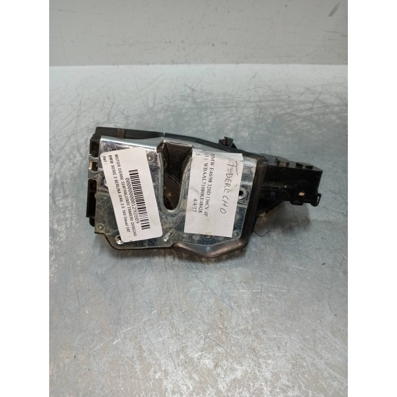 Recambio de motor cierre centralizado trasero derecho para bmw serie 3 berlina (e46) 2.0 16v diesel cat referencia OEM IAM   4P