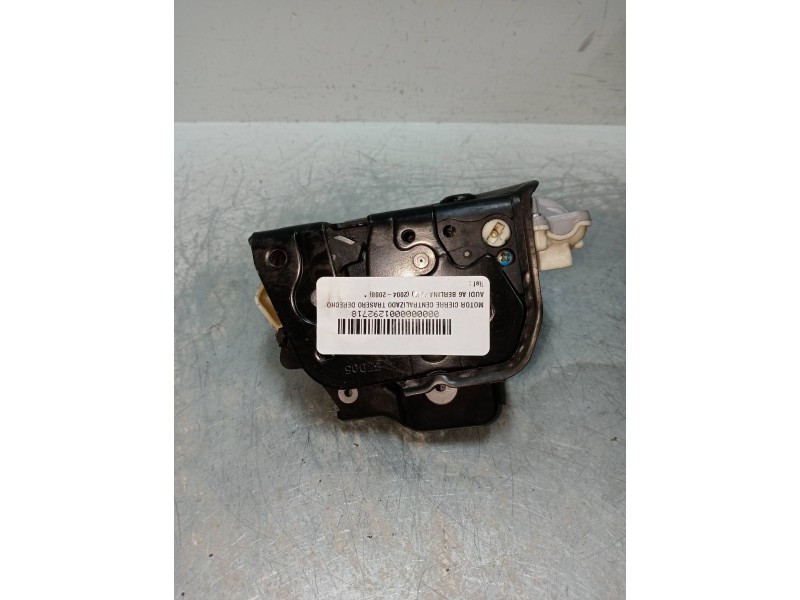 Recambio de motor cierre centralizado trasero derecho para audi a6 berlina (4f2) referencia OEM IAM 4F0839016  4P Recambio de motor cierre centralizado trasero derecho para audi a6 berlina (4f2) referencia OEM IAM 4F0839016  4P