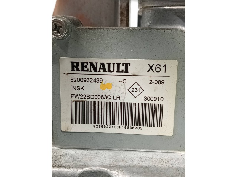 Recambio de columna direccion para renault kangoo profesional referencia OEM IAM 8200932439  