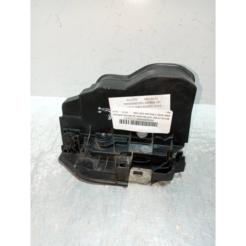 Recambio de motor cierre centralizado delantero derecho para bmw serie 5 berlina (e60) 530d referencia OEM IAM 7036170  4P