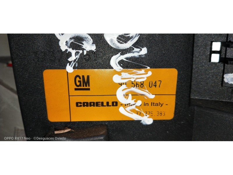 Recambio de piloto trasero izquierdo para opel vectra b berlina básico referencia OEM IAM 90568047  