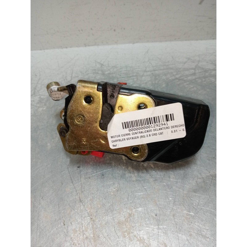 Recambio de motor cierre centralizado delantero derecho para chrysler voyager (rg) 2.8 crd cat referencia OEM IAM   5P
