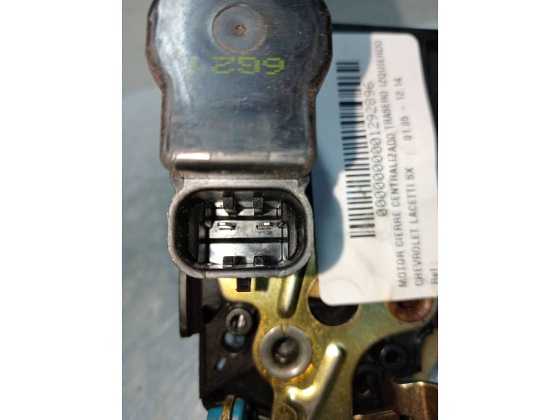 Recambio de motor cierre centralizado trasero izquierdo para chevrolet lacetti sx referencia OEM IAM   5P