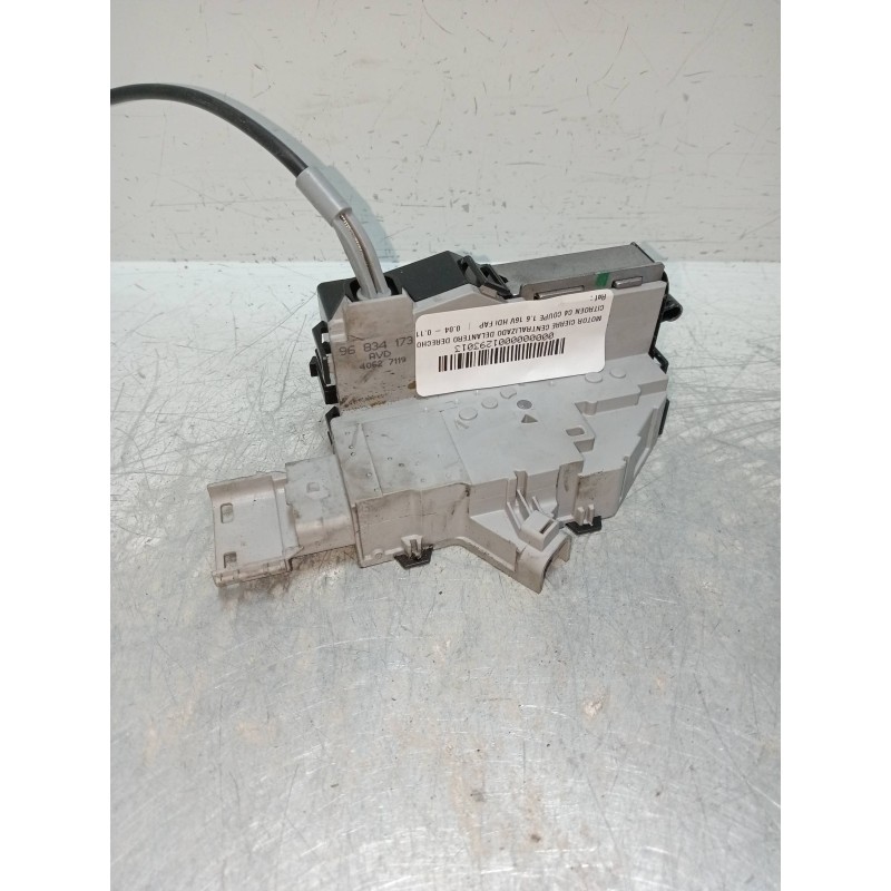 Recambio de motor cierre centralizado delantero derecho para citroen c4 coupe 1.6 16v hdi fap referencia OEM IAM 9683417380  3P